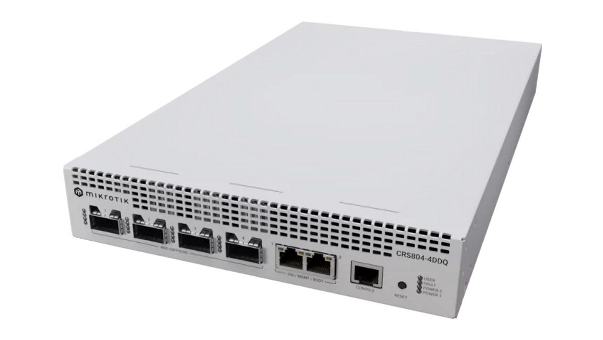 MikroTik CRS804 4-Port 400G QSFP-DD Switch