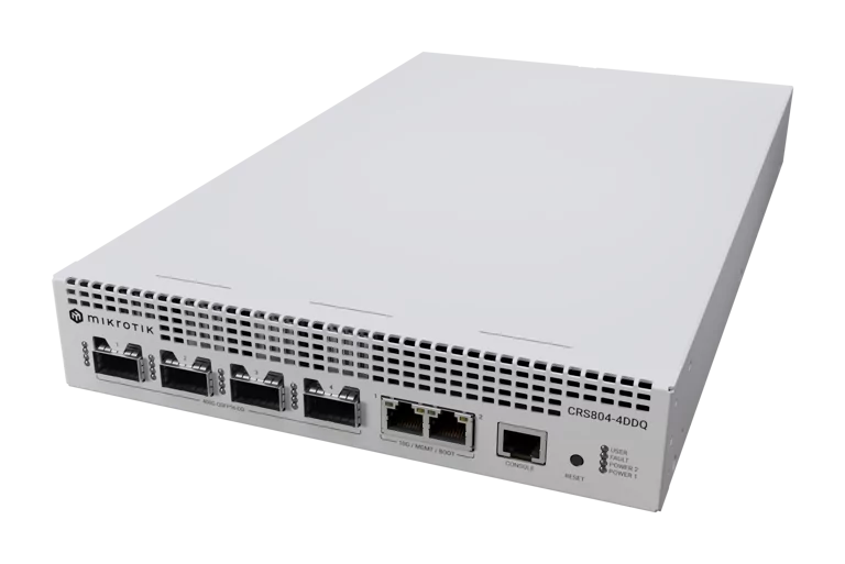 4-Port 400G QSFP-DD Ethernet Switch