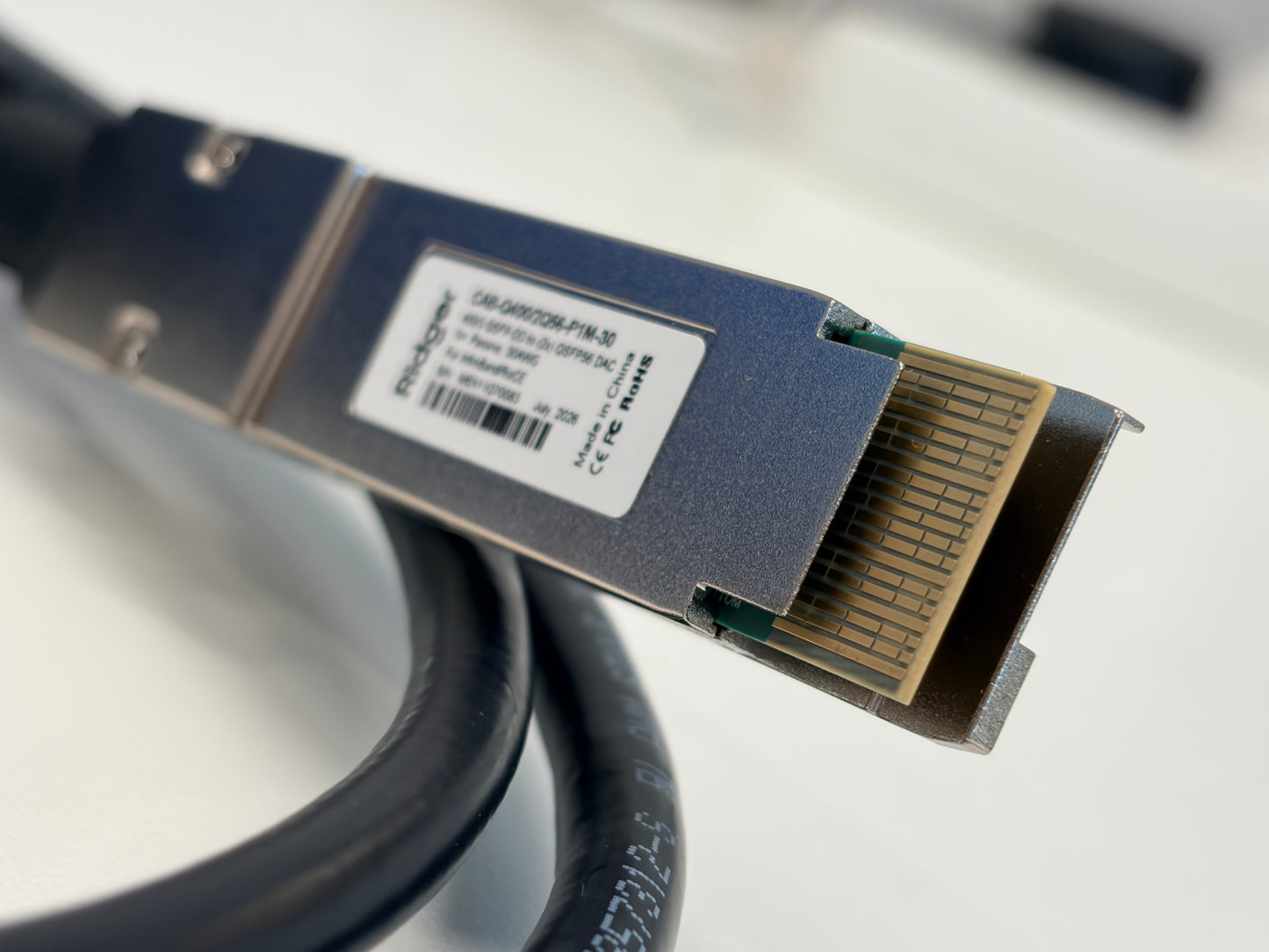 400G to 2×200G Breakout DAC
